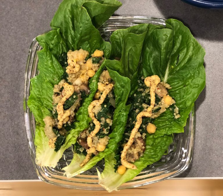 Quinoa Romaine Boats