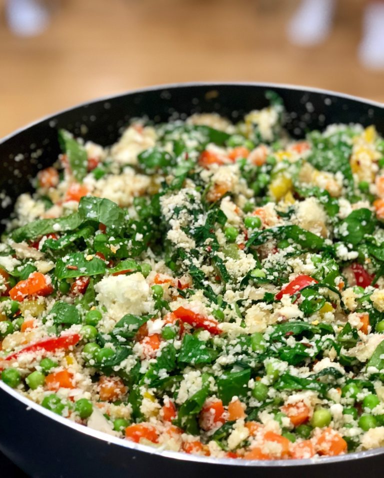 Cauliflower “Fried Rice”