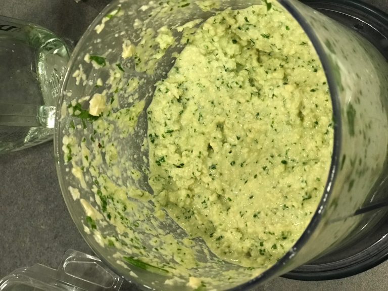 Basil “Ricotta” Sauce