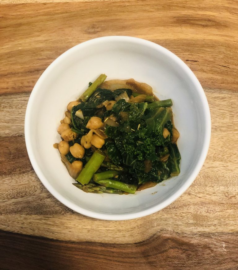 Thai Chickpea Stir Fry