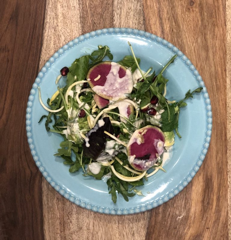 Pomegranate Arugula Salad