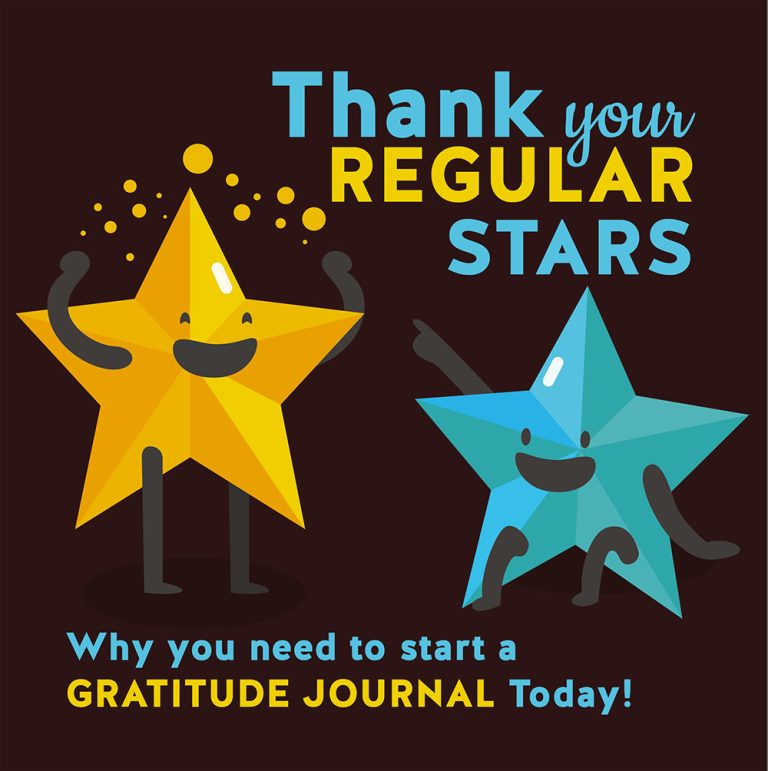 Thank Your Regular Stars: Why You Need to Start a Gratitude Journal Today