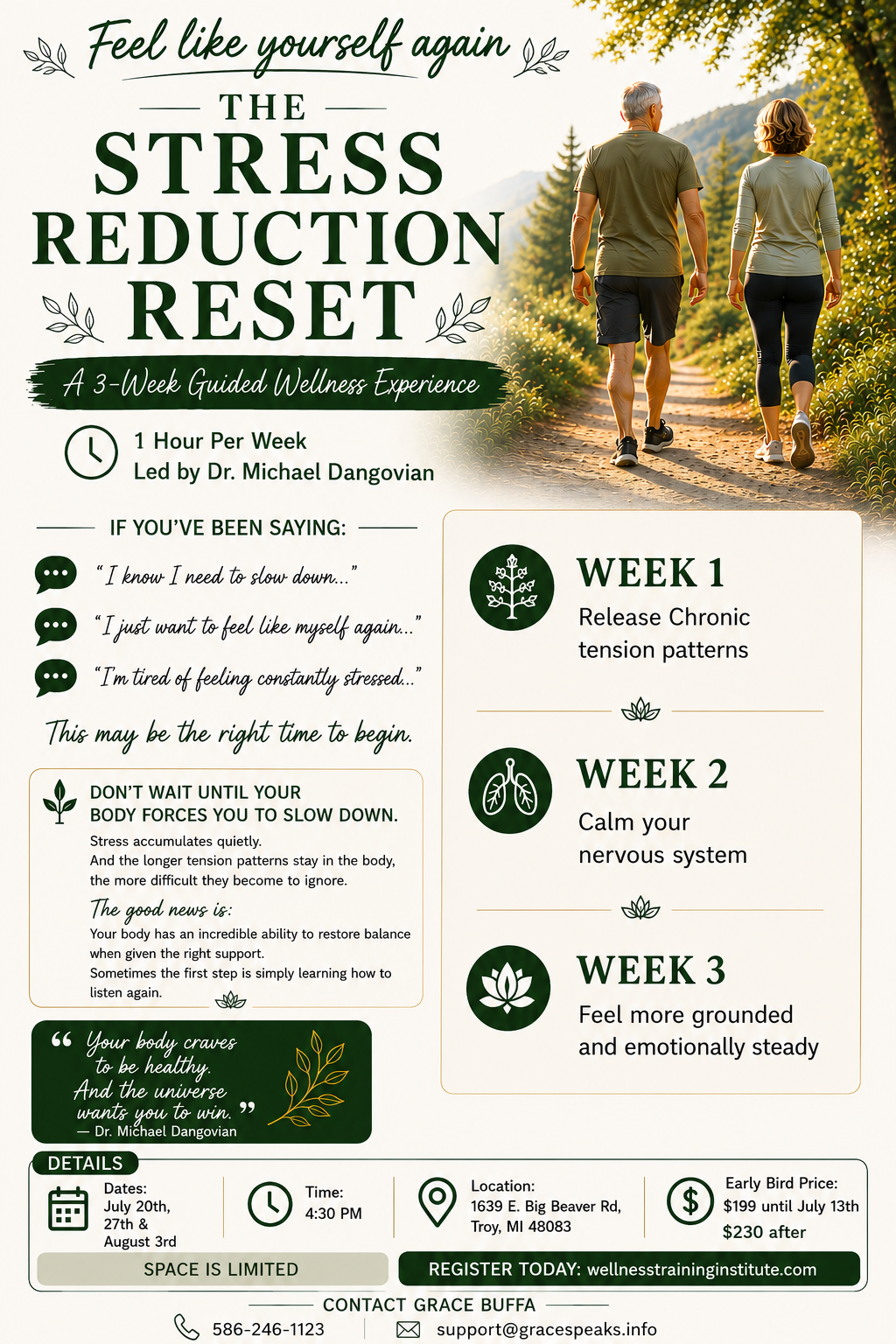 The Stress Reduction Reset: 3 Week Program